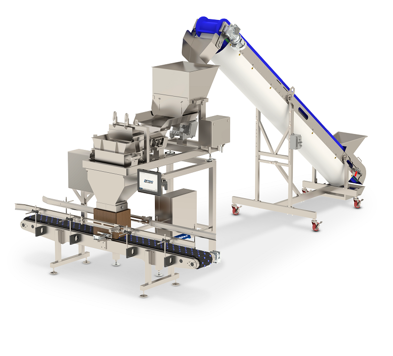 PrimoLinear Single lane V-25 bulk weigh filling machine
