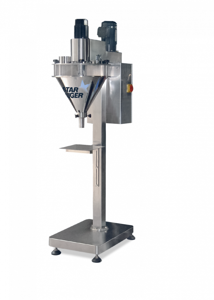 Auger volumetric filling machine