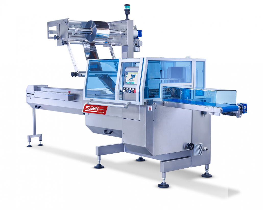 horizontal flow wrapping machine