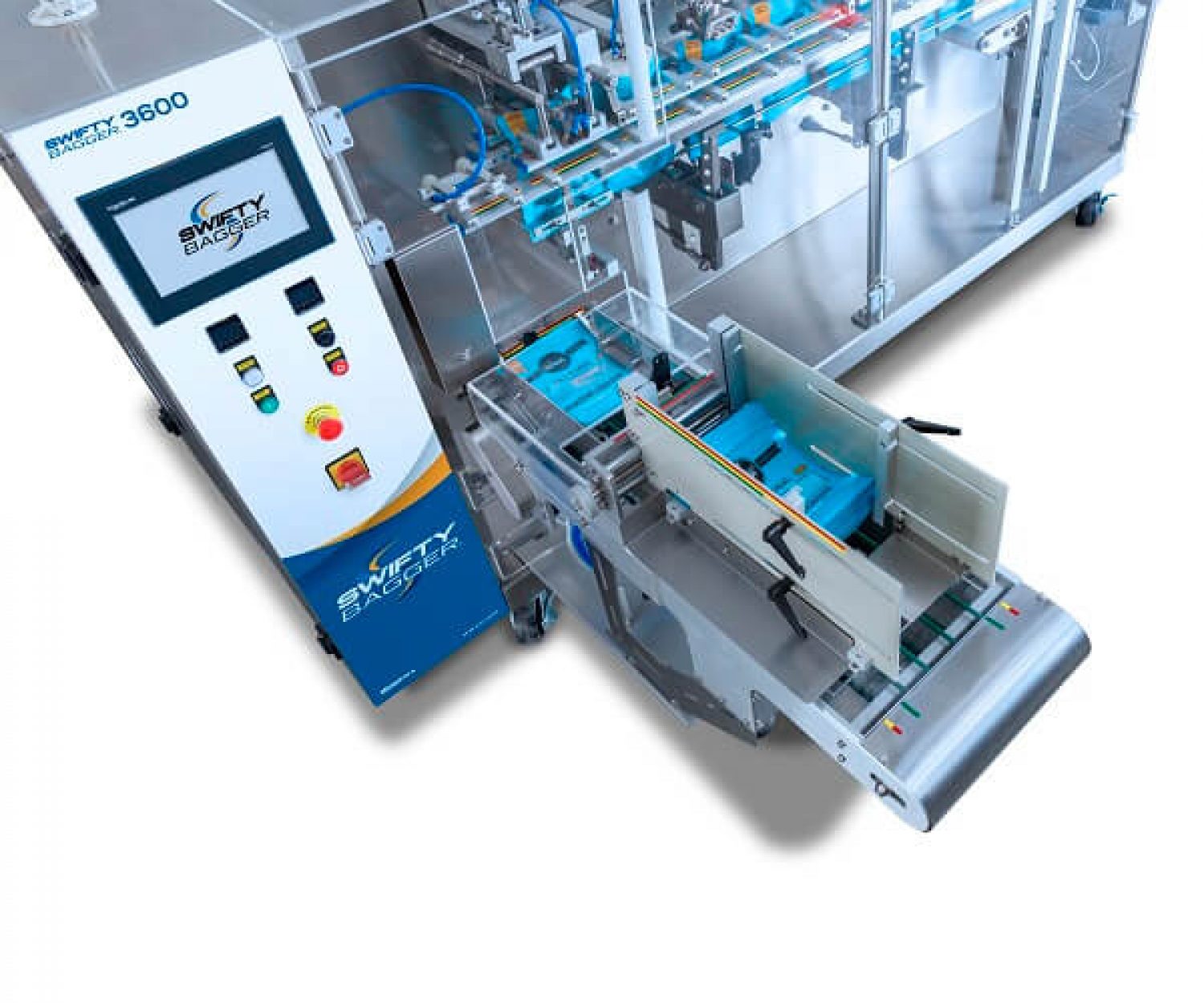 high performance bag filling full magazine shot packaging machine