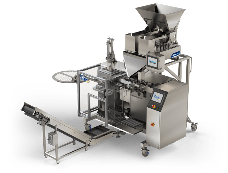 Bingo bagger vacuum packaging machine with weighing