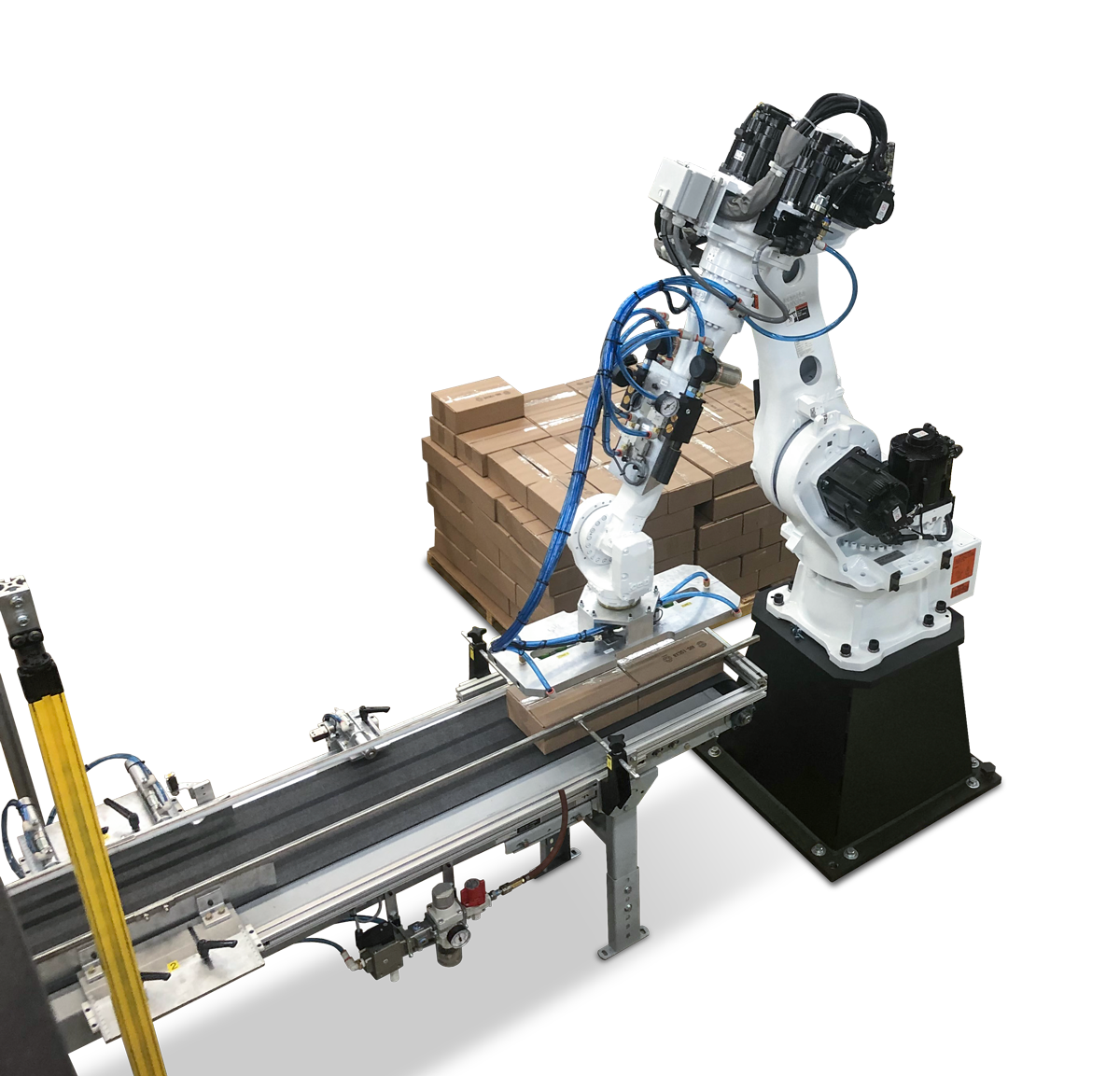 Automated palletizing machine