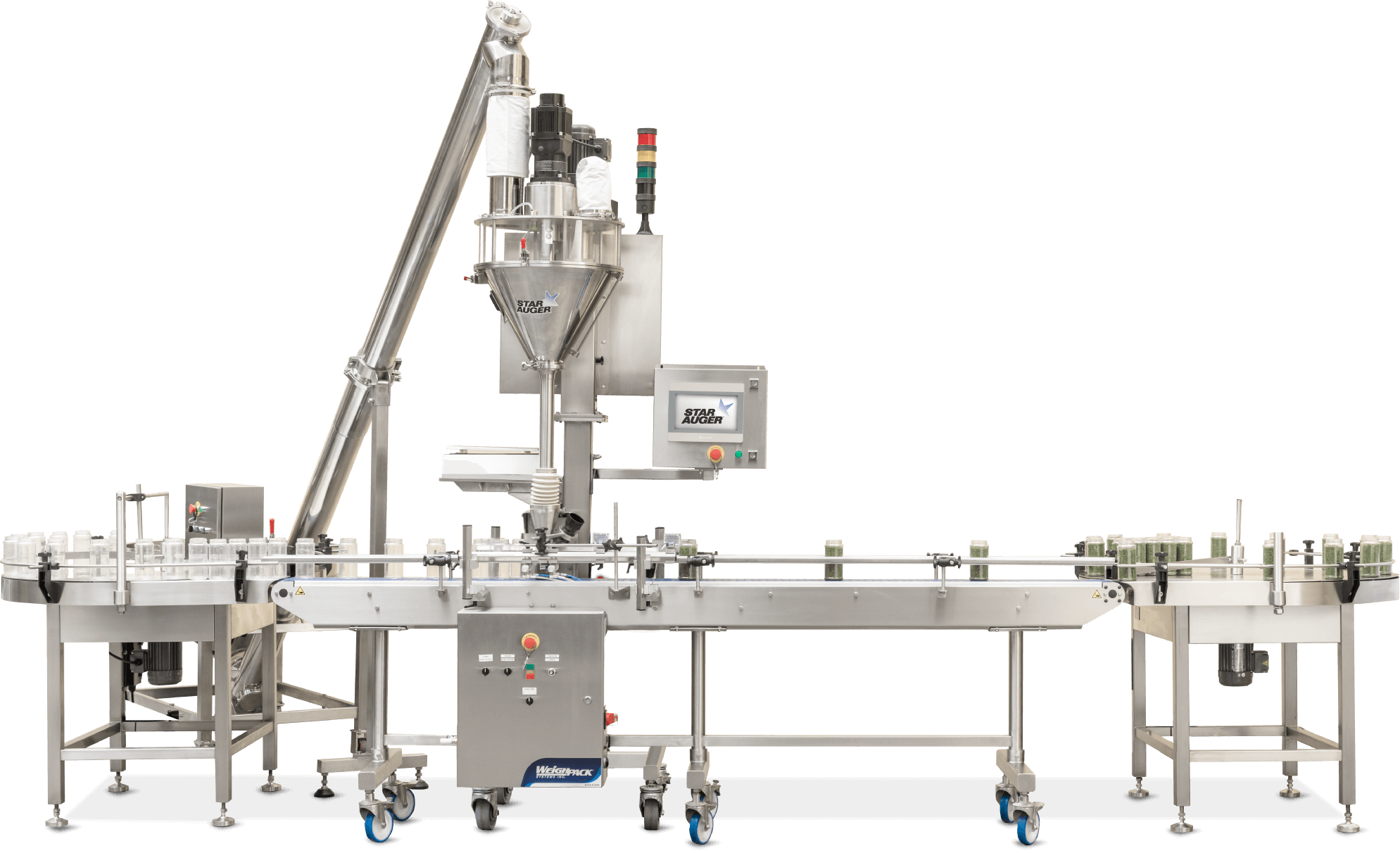 Auger Powder Filling Machine Automatic Portion Dispense