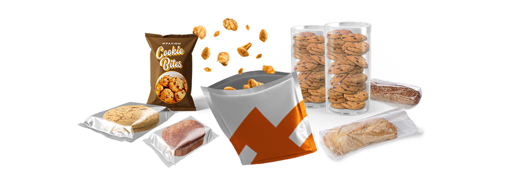 Baked goods packaging types
