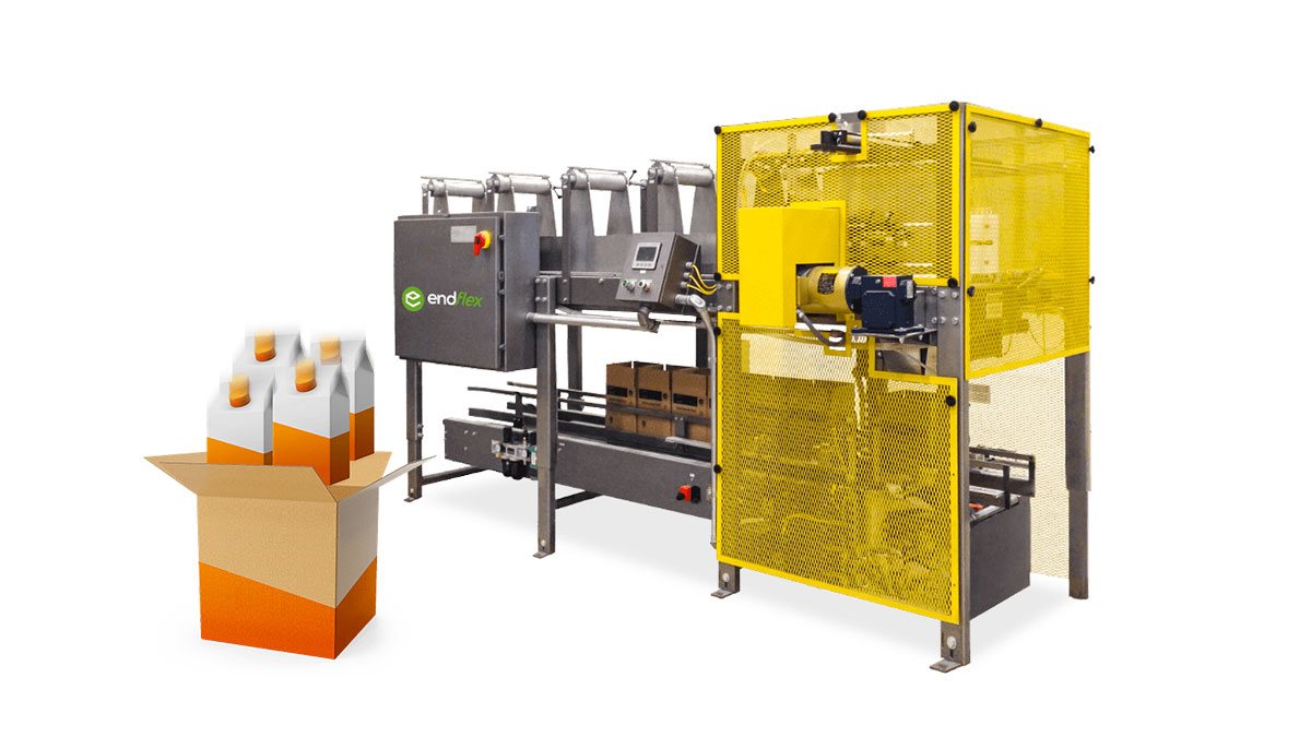 Bottom Load Case Packer & Tray Packer - P270 | Case Packing Machinery |  Serpa Packaging Solutions