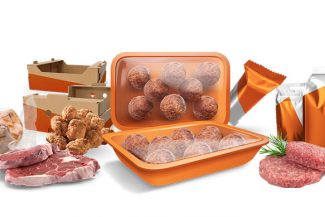 Meat and poultry packaging machine