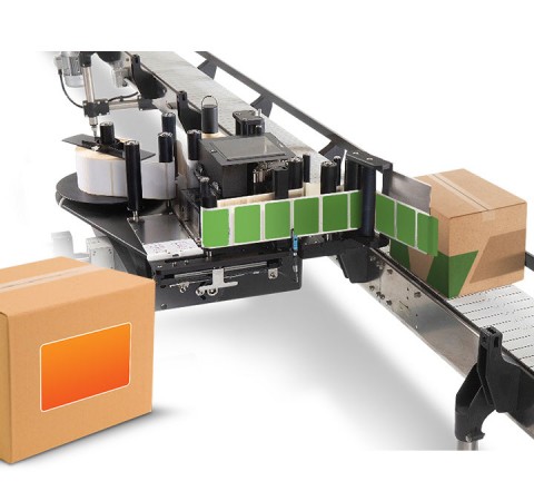 side case labeling machine