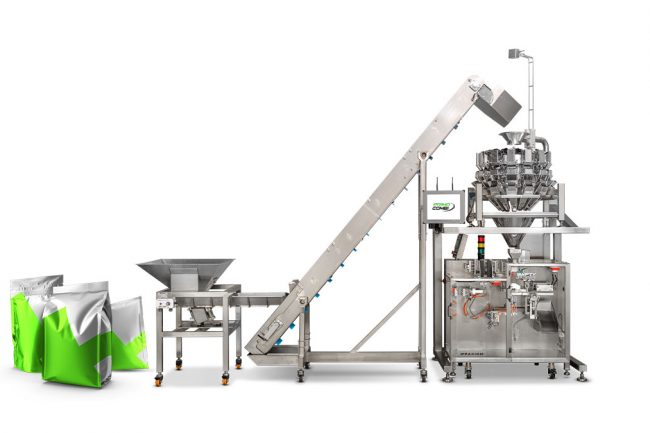 Cannabis packaging machine