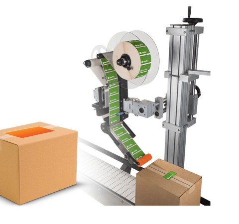 top case labeling machine