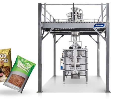 VerTek-2400 vertical filling machine with dog food
