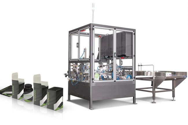 cannabis cartoning machine