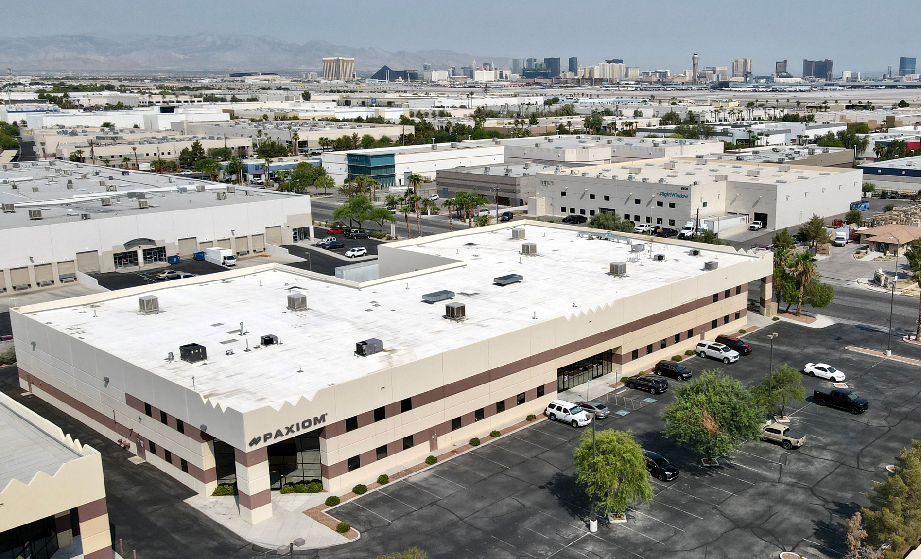 New Paxiom LV Building Paxiom Las Vegas office and show room Xperience Center