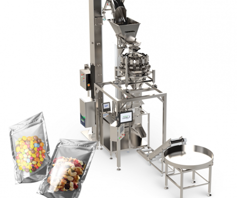 mini pre made pouch filling machine