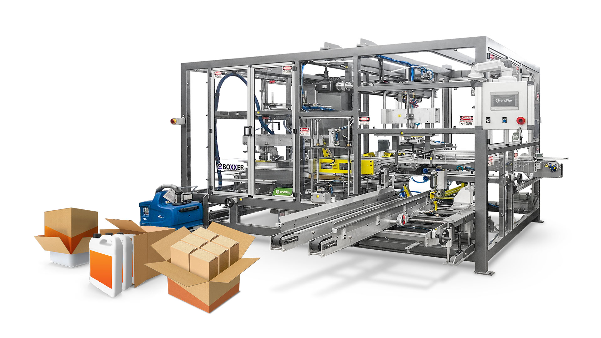Case Packaging Systems for the Pharma and Food Industry