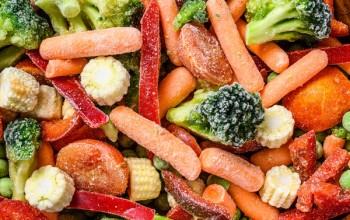 Frozen foods example for product packaging