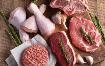 Meat and poultry example products for packaging