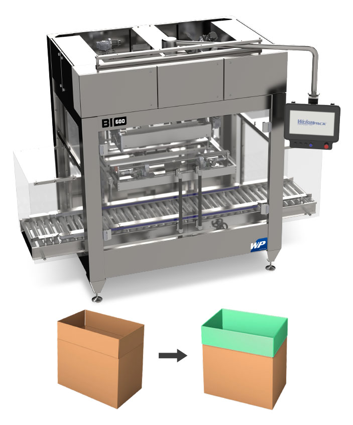 bag inserting packaging machine