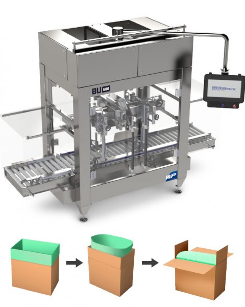 Bag Uncuffing packaging machine