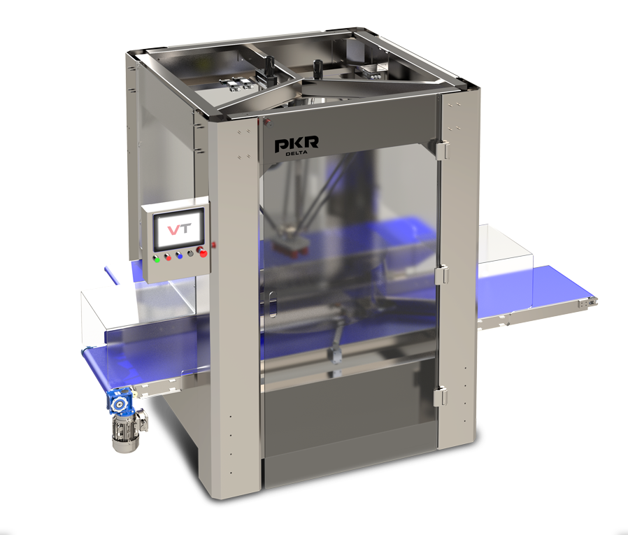 PKR Delta medium speed robotic pick and place packaging machine