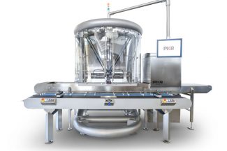 Delta HS sanitary high speed pick and place case packing machine