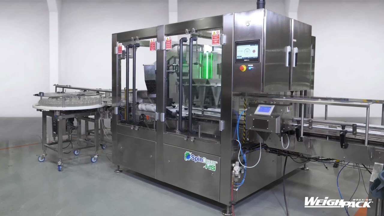 Hs Code Filling Machine Paxiom SpinDexer HS high speed container filling machine