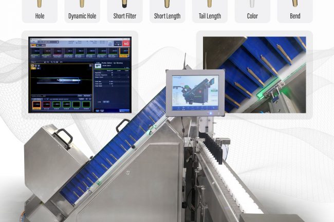 Vision360 automated pre roll inspection system