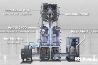v25 and vertek 2400 bag bulk weigh filling system