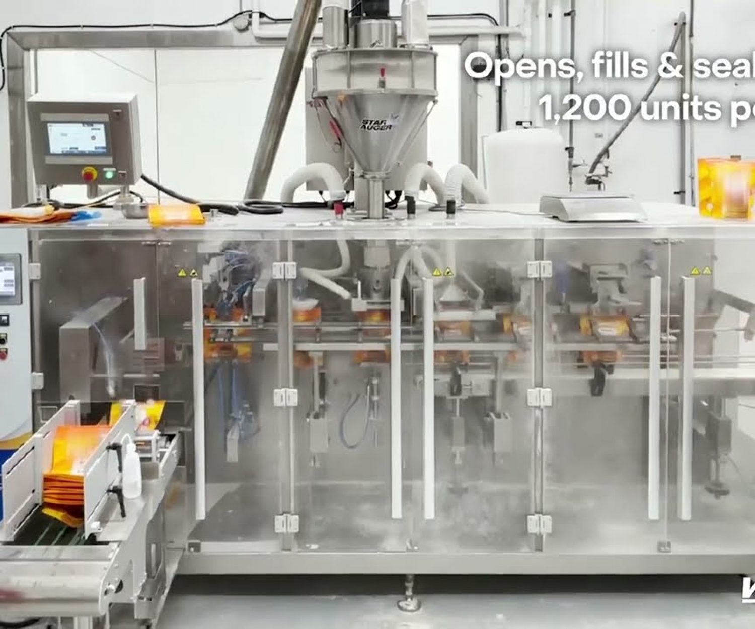 Protein Pancake Mix Powder Packaging Machines - Star Auger 200 and Swifty Bagger 1200