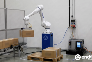 Cobot robotic collaboration robot for packaging