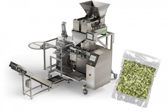 Bingo bagger cannabis packaging machine for vacuum sealing