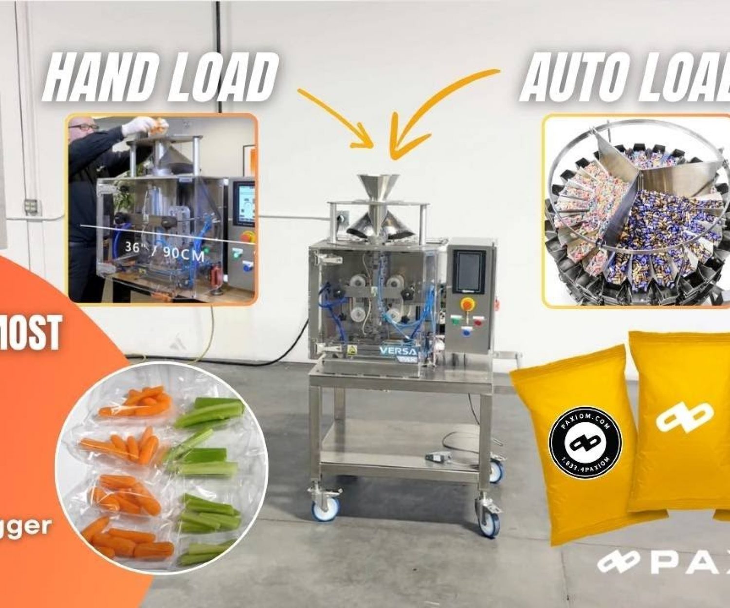 Affordable VersaPak TableTop Vertical Form Fill & Seal Machine for Up to 1,200 bags per hour