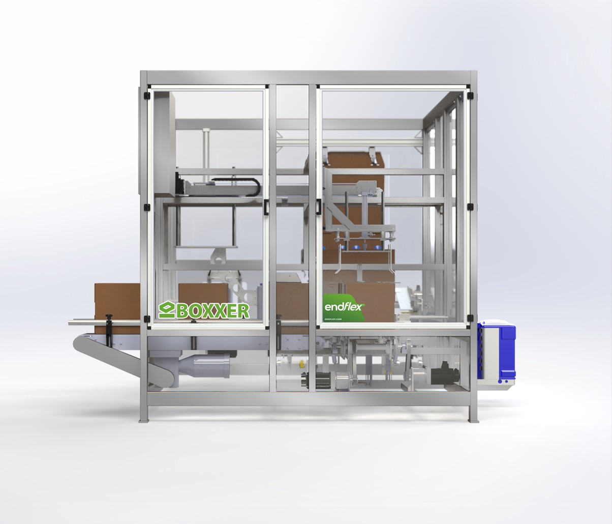 wrap around case packaging machine