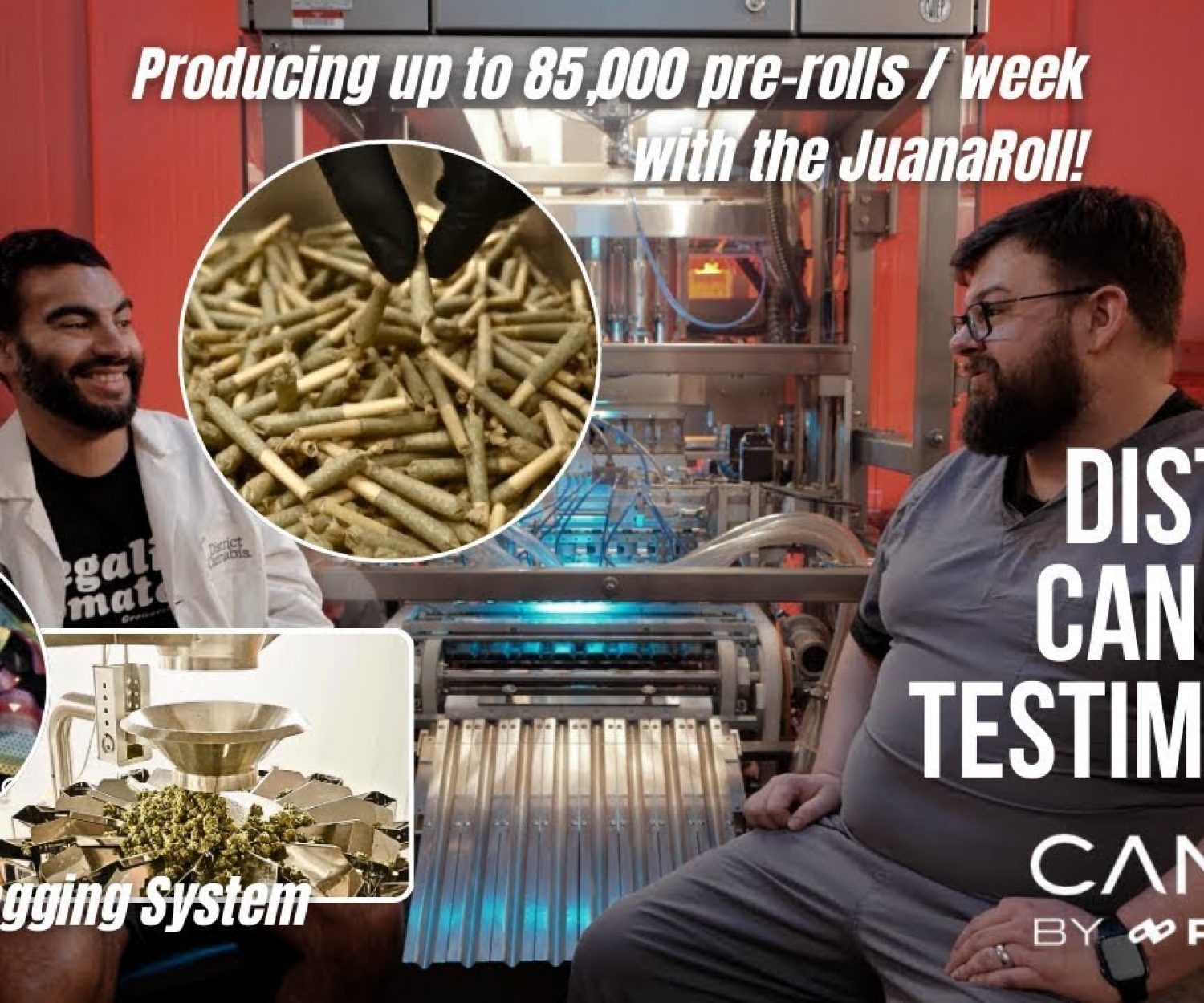 District Cannabis Testimonial on Automated Flower Bagging & Pre Roll Machines
