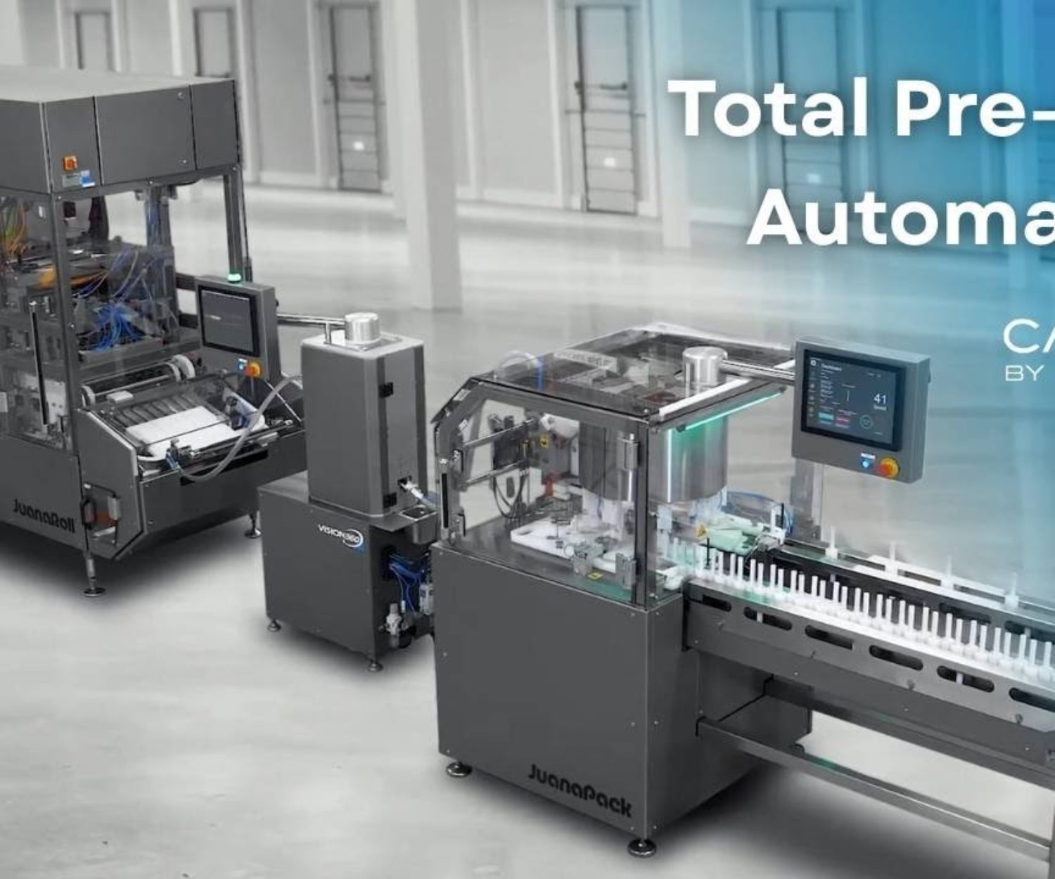 Pre-Roll End of Line Turnkey System with JuanaRoll, Vision360 & JuanaPack