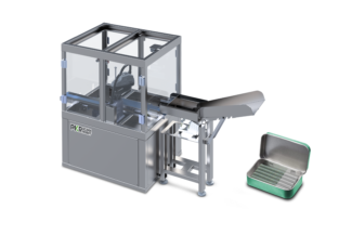 PKR Scara Bulk Feed Tray Packing machine