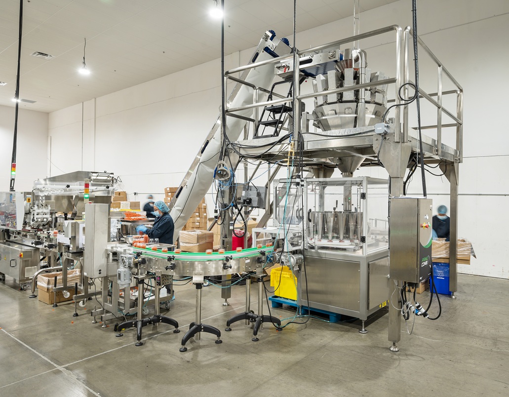 Nutraceutical gummy rotary filling system paxiom