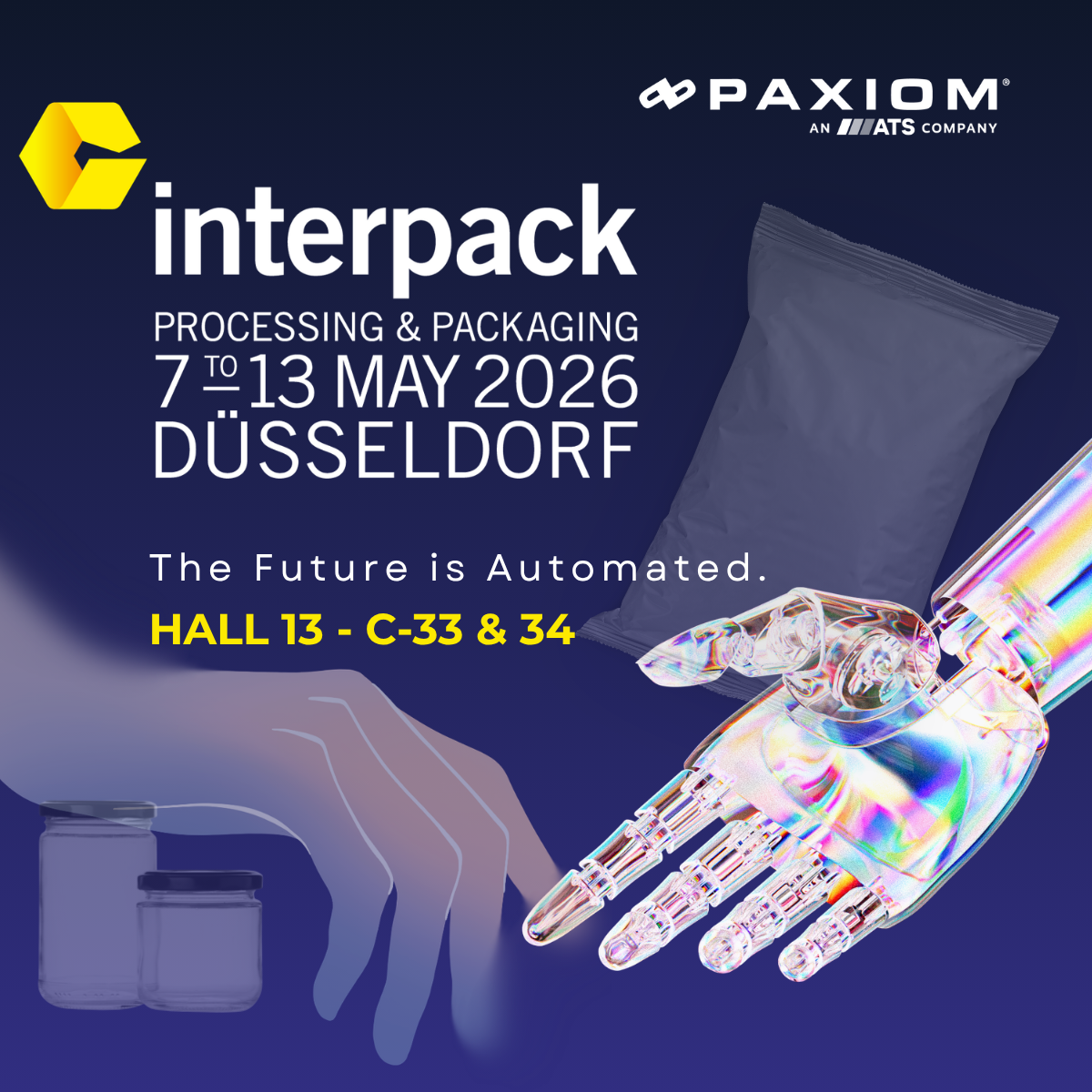 Interpack paxiom booth location